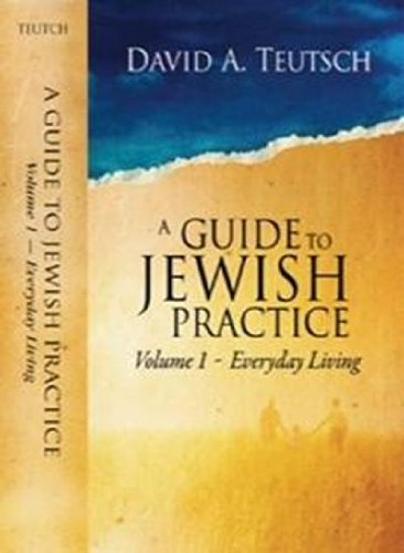 Imagen de archivo de A Guide to Jewish Practice, Vol. 1: Everyday Living a la venta por Byrd Books