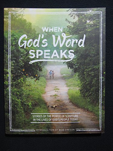 Stock image for When Gods Word Speaks for sale by Red's Corner LLC