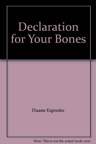 Stock image for Declaration for Your Bones for sale by Xochi's Bookstore & Gallery