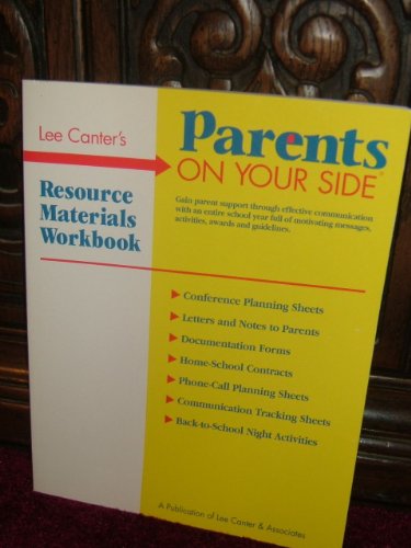 Stock image for Parents on Your Side : Resource Materials Workbook for sale by Better World Books: West