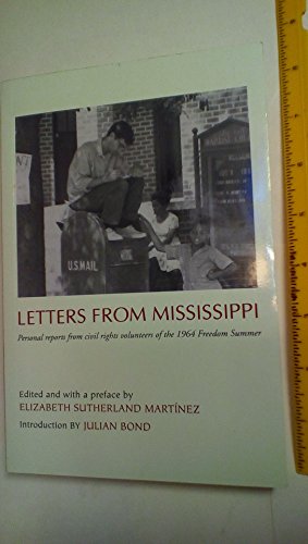 Stock image for Letters from Mississippi for sale by Wonder Book