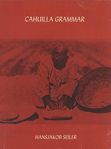 Stock image for Cahuilla Grammar for sale by Books Unplugged