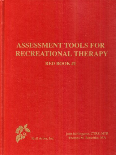 Stock image for Assessment Tools For Recreational Therapy: Red Book #1 for sale by HPB-Red