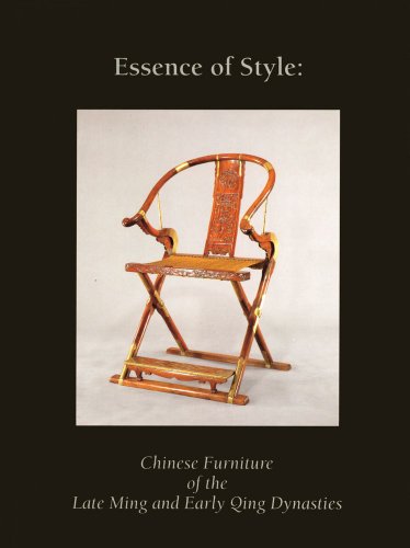Stock image for Essence of Style: Chinese Furniture of the Late Ming and Early Qing Dynasties for sale by Arundel Books