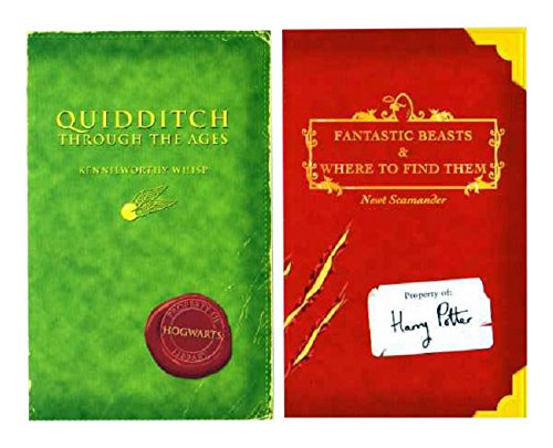 9780939173471: Quidditch Through the Ages and Fantastic Beasts and Where to Find Them, Braille Edition