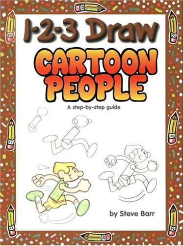 Beispielbild fr 1-2-3 Draw Cartoon People zum Verkauf von WorldofBooks