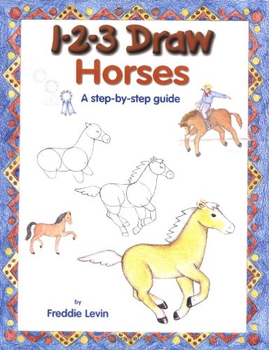 Imagen de archivo de 1-2-3 Draw Horses a la venta por Your Online Bookstore