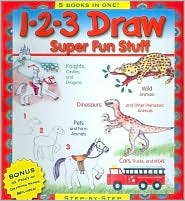 Stock image for 1-2-3 Draw Super Fun Stuff for sale by Better World Books: West