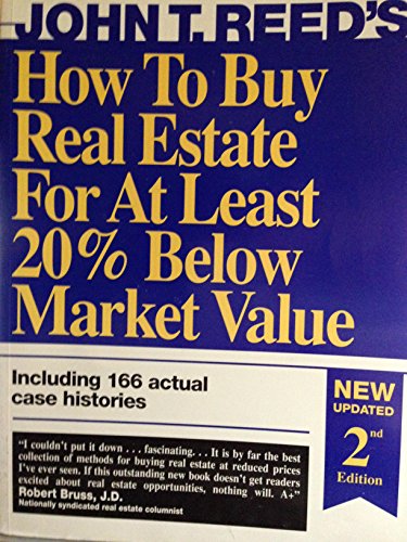 Beispielbild fr How to Buy Real Estate for at Least 20% Below Market Value, Volume 1 zum Verkauf von ZBK Books