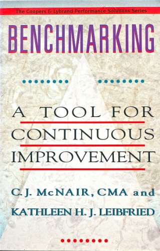 Beispielbild fr Benchmarking: A Tool for Continuous Improvement zum Verkauf von Ammareal