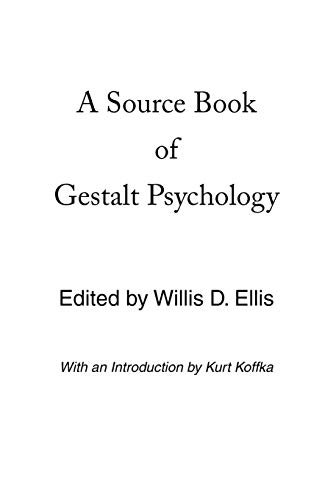 Beispielbild fr A Source Book of Gestalt Psychology zum Verkauf von WorldofBooks