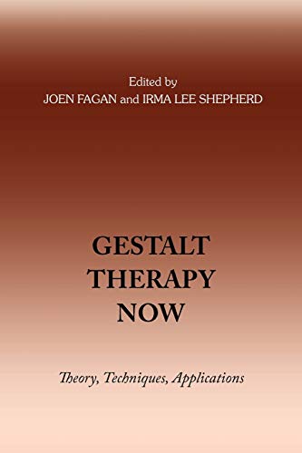 Imagen de archivo de Gestalt Therapy Now a la venta por Better World Books