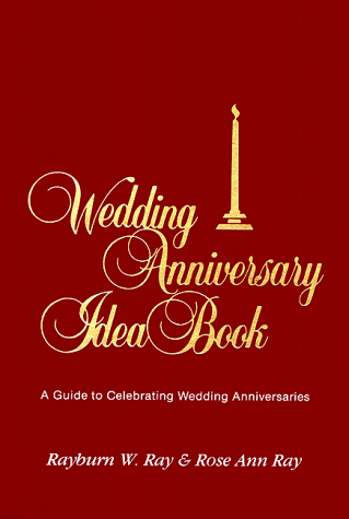 Imagen de archivo de Wedding Anniversary Idea Book a la venta por Robinson Street Books, IOBA