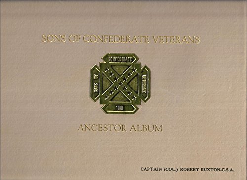 Sons of Confederate Veterans Ancestor Album