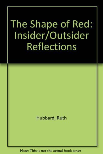 9780939416189: The Shape of Red: Insider/Outsider Reflections
