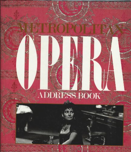 Metropolitan Opera Address Book.