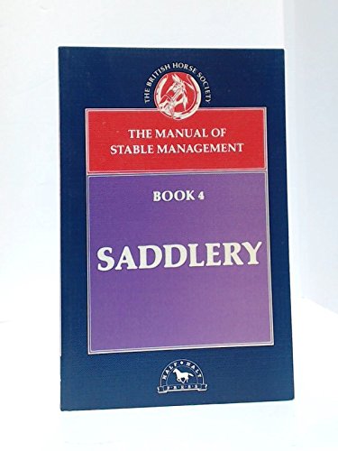 Imagen de archivo de Saddlery a la venta por ThriftBooks-Atlanta