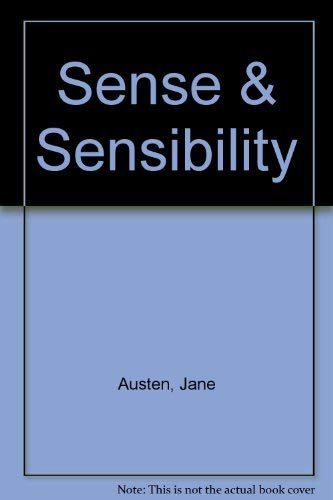 9780939495092: Sense & Sensibility