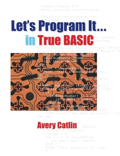 9780939553341: Let's Program It... in True BASIC