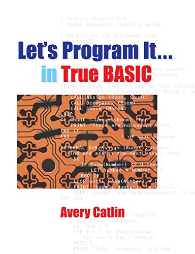 Stock image for Let's program it . in True BASIC for sale by Better World Books: West