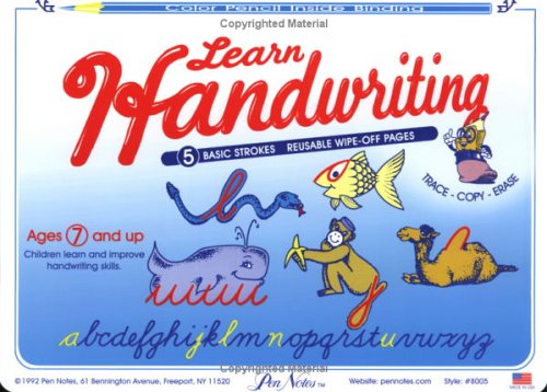 Stock image for Learn Cursive Handwriting for sale by Wonder Book