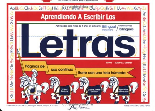 Apprendiendo a Escribir Las Letras (9780939564170) by Gorman, Linda