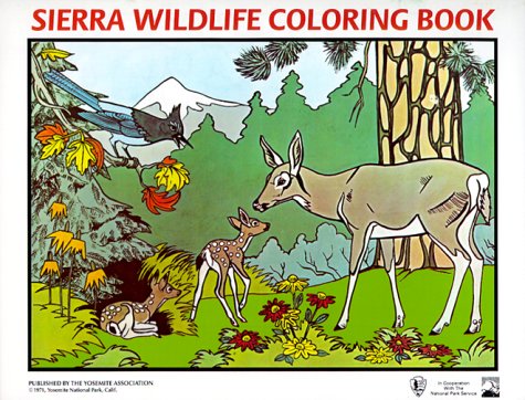 Sierra Wildlife Coloring Book