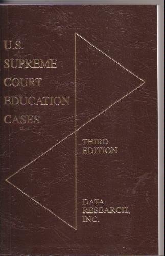 Stock image for U.S. Supreme Court Education Cases for sale by K & L KICKIN'  BOOKS