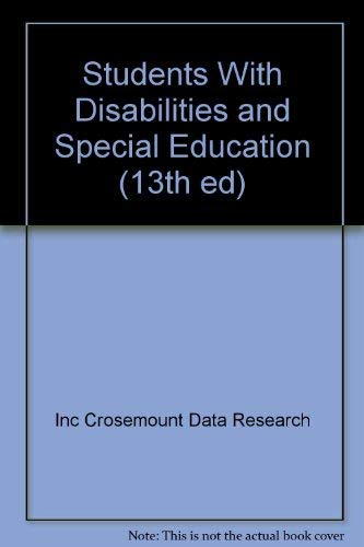 Stock image for Students With Disabilities and Special Education;13th ed for sale by HPB-Ruby