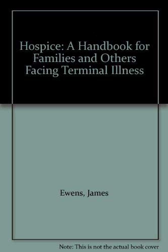 Imagen de archivo de The Hospice Handbook a la venta por Better World Books