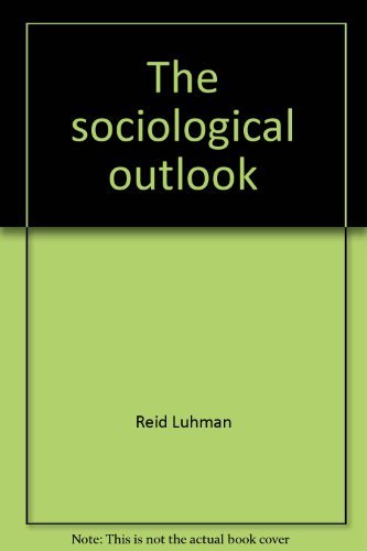 Stock image for A Sociological Outlook: A Text with Readings for sale by Firefly Bookstore