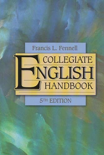 Beispielbild fr Collegiate English Handbook zum Verkauf von Better World Books