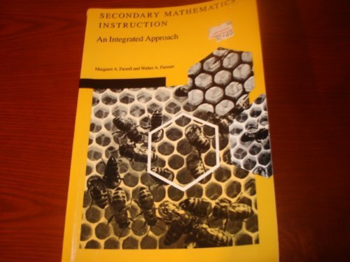 Beispielbild fr Secondary Mathematics Instruction : An Integrated Approach zum Verkauf von Better World Books
