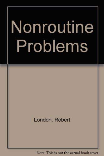 Stock image for Nonroutine Problems : Doing Mathematics for sale by Better World Books