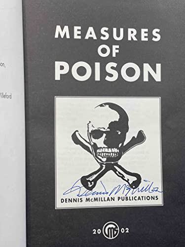 Stock image for Measures of Poison ***SIGNED X15*** for sale by William Ross, Jr.