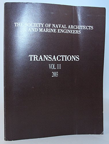 Stock image for Transactions Vol. 111, 2003 for sale by Zubal-Books, Since 1961
