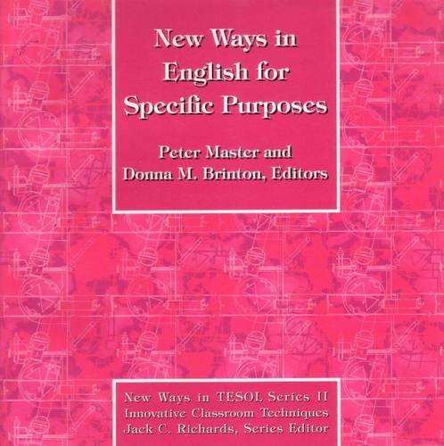 Stock image for New Ways in English for Specific Purposes for sale by Better World Books: West