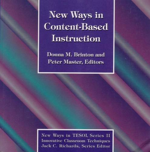 Stock image for New Ways in Content-Based Instruction for sale by Asano Bookshop
