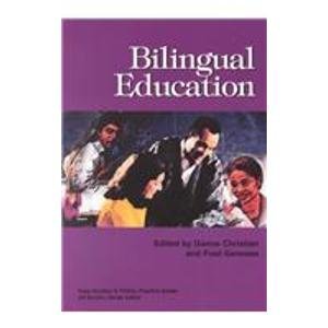 Imagen de archivo de Bilingual Education a la venta por Cambridge Rare Books