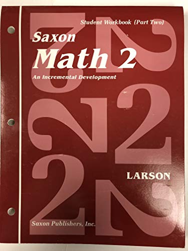 9780939798827: Saxon Math 2: An Incremental Development Part 1 & 2 (Workbook and Fact Cards-2 volume set)