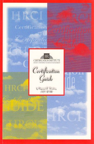 Imagen de archivo de Certification Guide a la venta por Wonder Book