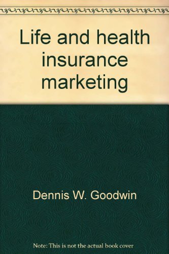 Beispielbild fr Life and health insurance marketing zum Verkauf von HPB-Red