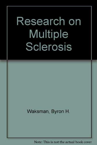 Research on Multiple Sclerosis (9780939957071) by Waksman, Byron H.; Reingold, Stephen C., Ph.D.; Reynolds, William E.