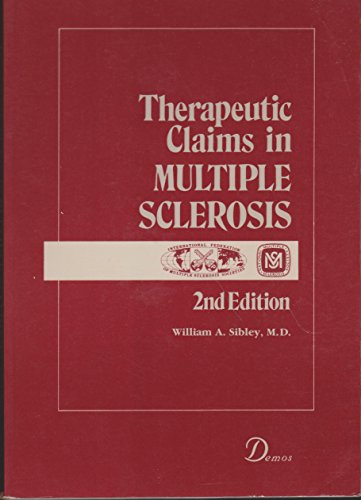 Stock image for Therapeutic Claims in Multiple Sclerosis for sale by HPB Inc.