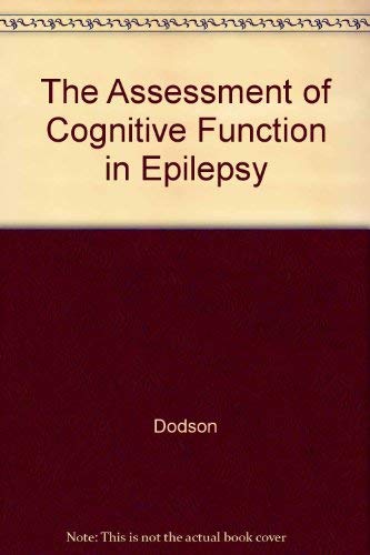 Stock image for The Assessment of Cognitive Function in Epilepsy for sale by medimops