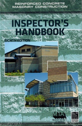 Beispielbild fr Reinforced Concrete Masonry Construction Inspector's Handbook, 8th Edition zum Verkauf von Bank of Books