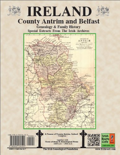 Beispielbild fr County Antrim & Belfast Genealogy and Family History zum Verkauf von Second  Site Books