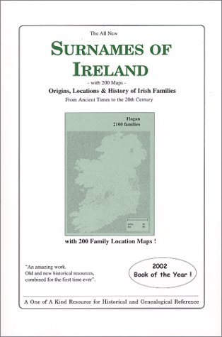 Stock image for Surnames of Ireland; Origins and Numbers of Selected Irish Surnames for sale by Lowry's Books