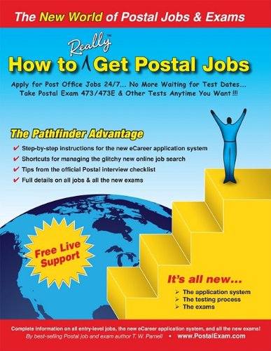 Beispielbild fr How to Really Get Postal Jobs : Apply for Post Office Jobs 24/7 . No More Waiting for Test Dates . Take Postal Exam 473 / 473E and Other Tests Anytime You Want!!! zum Verkauf von Better World Books
