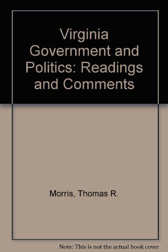 Stock image for Virginia Government and Politics: Readings and Comments for sale by SecondSale